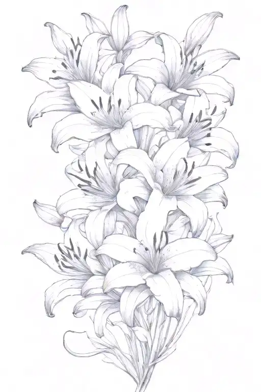 Lily And Other Flowers