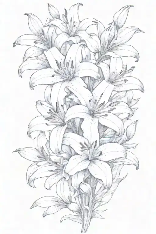 Lily And Other Flowers