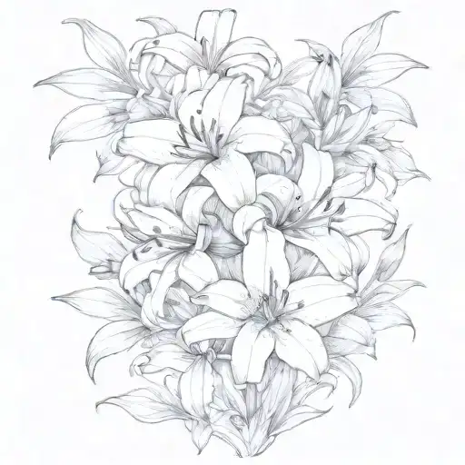 Lily And Other Flowers