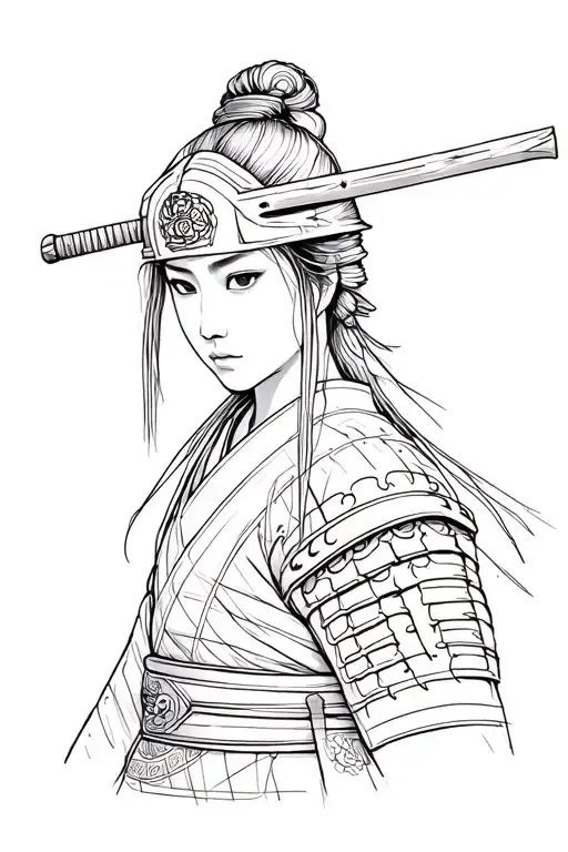 Female Samurai Warrior