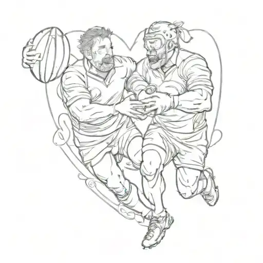 Rugby Massage Love
