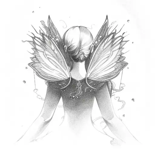 Fairy With Thunder Wings