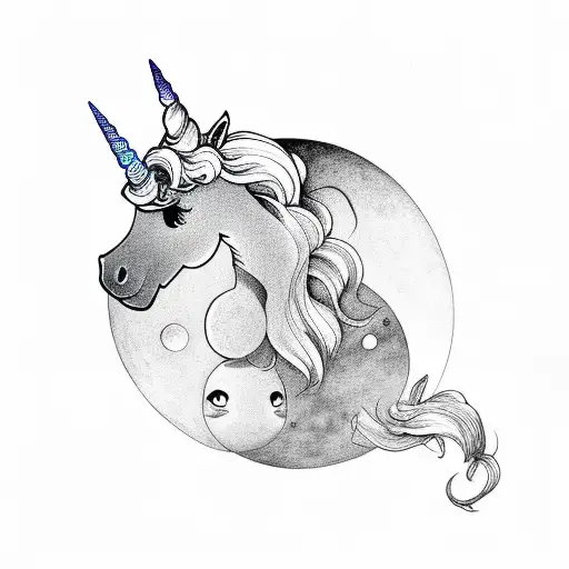 Moon And Unicorn