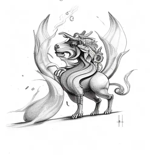 Hand And Fire And Aries