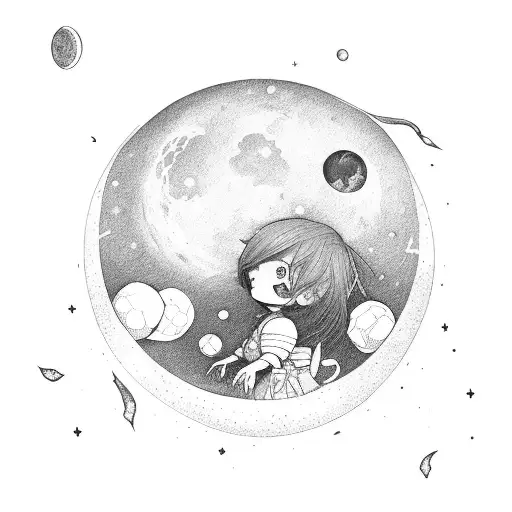 Child Moon Destroyed