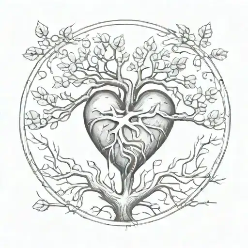 Heart And Tree