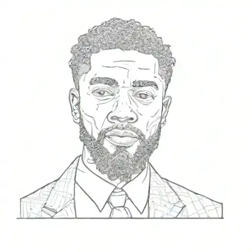 A Black Man With A Beard
