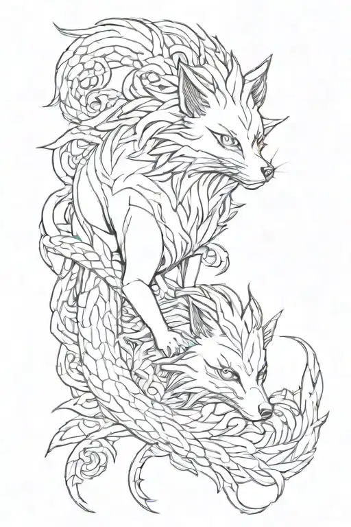 Nine Tailed Fox Naruto