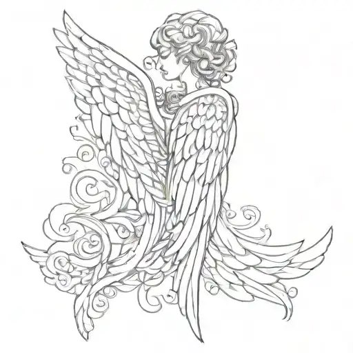 Love Loyalty Respect Angel Wings