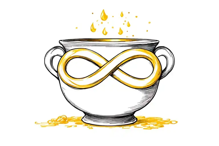 Pot Of Gold Infinity Symbol