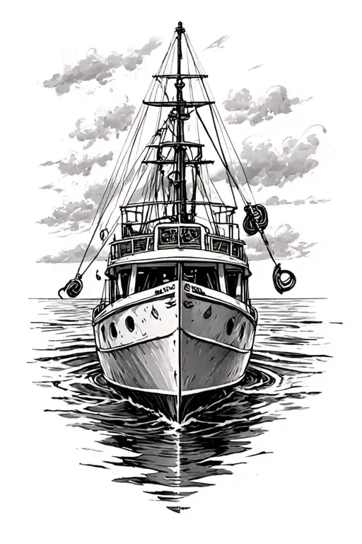 Fishing Boat Ocean