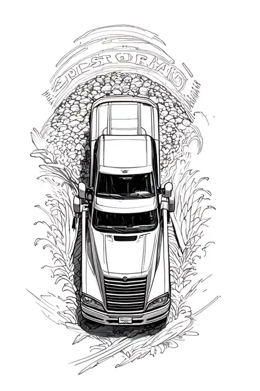 Pickup Truck Driving