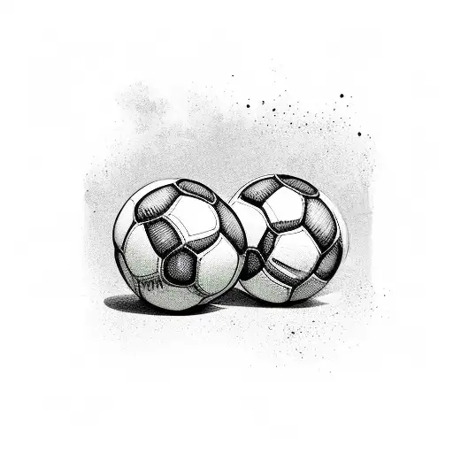 Drug Dealer Juggling Soccer Balls Made Of Palm Tree Leaves