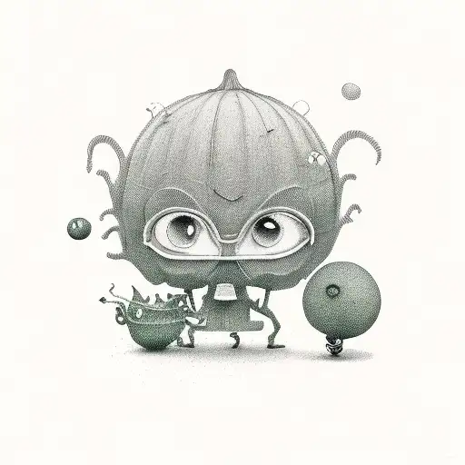 Green Person Friend Sentimental Quirky