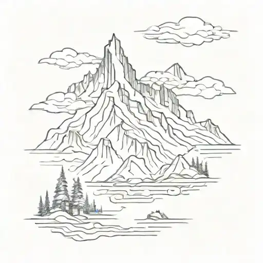 Life Is Majestic Mountain Range