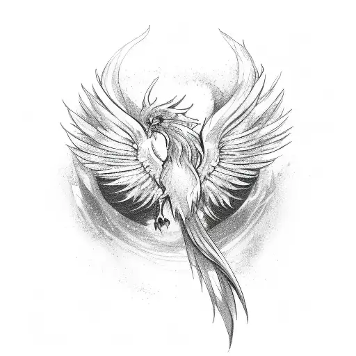 Phoenix With Ice And Fire