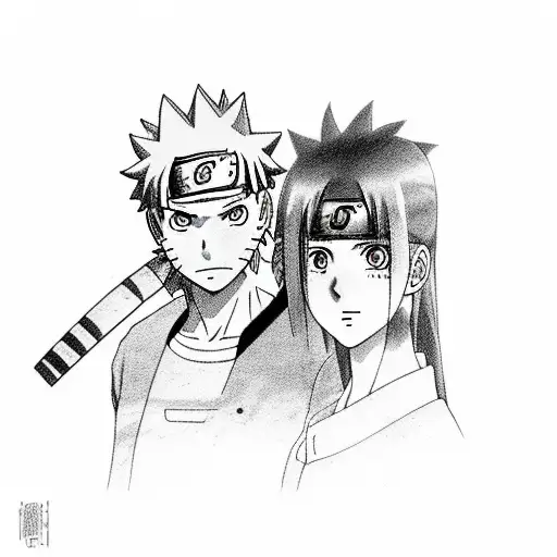 Naruto Uzumaki And Hinata Hyuga