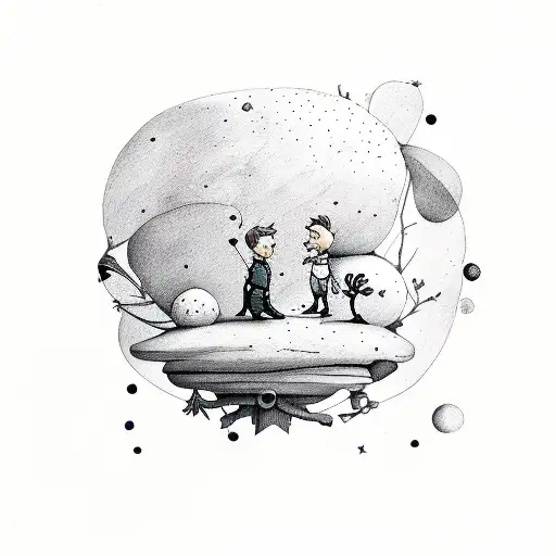 Le Petit Prince On The Tree