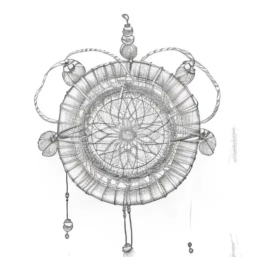 Dream Catcher Made Of Money