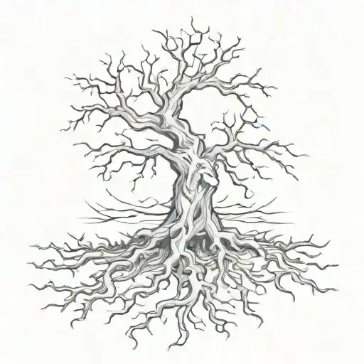 Lightning Tree Roots