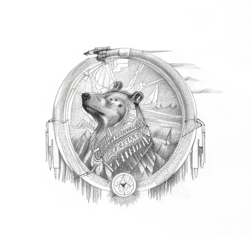 Alaskan Native Forearm Sleeve