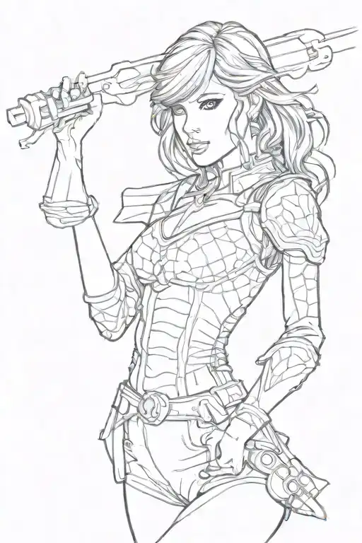 Taylor Swift And Marvel Comics