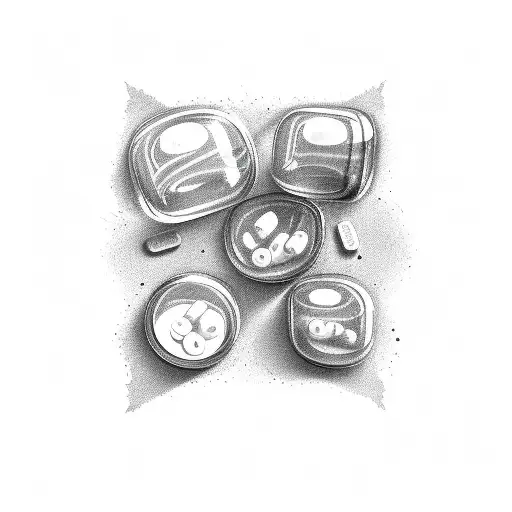 Pill Made Of Broken Glass