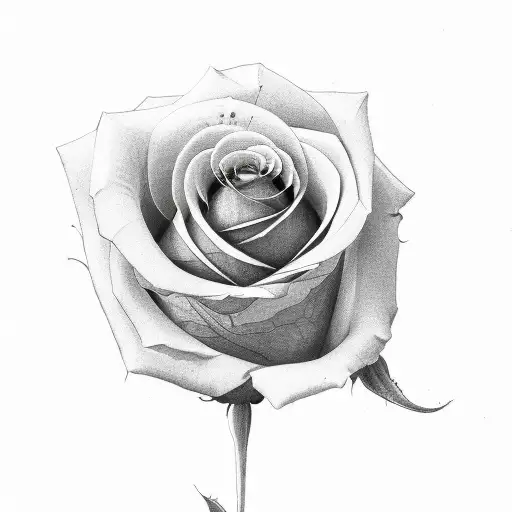 A Rose That Turns Into An L