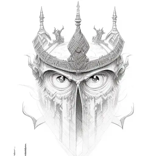 Word 'Shambhavi' In Lord Of The Ring Inscription Stype