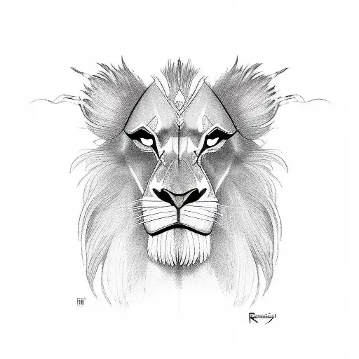 Rafiki From Lion King In Black And White With His Bafaka Stick