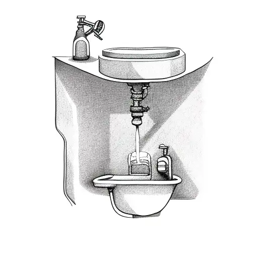 Pouring Gas Can Down The Sink Bicep