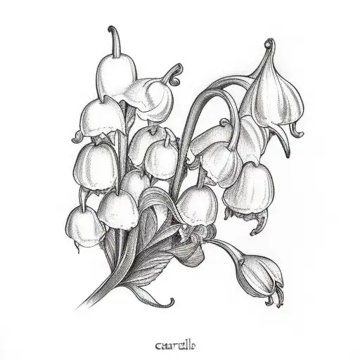 Lily Of Valley And Cardinal