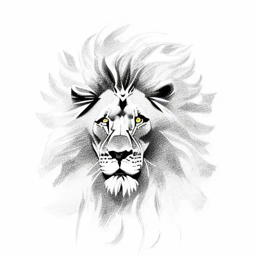 Lion With Greek Gods