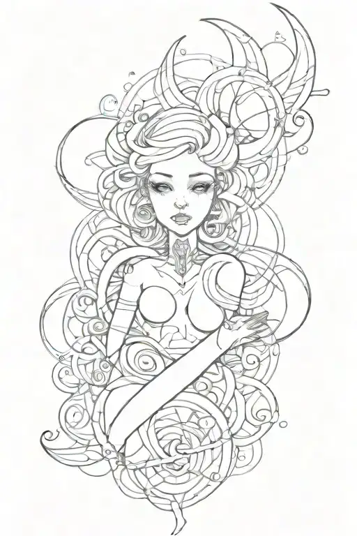 Abstract Cute Scetch