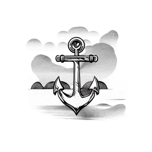 Anchor With Olive Branch