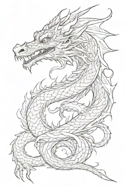 Dragon Tattoo Design