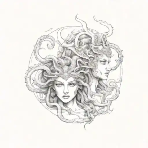 Medusa And Artemis