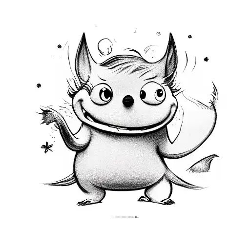 Mymble Little My From Moomin