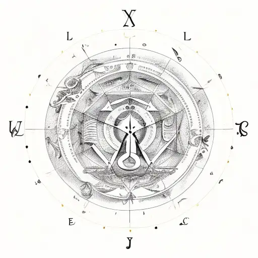 Cursive L And J With Leo Astrology Sign