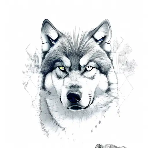 Half Wolf And Other Half Cocker Spaniel