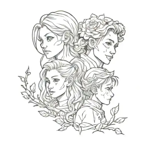 Small For Sister And Two Older Brothers