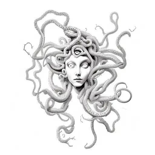 Medusa And A Man