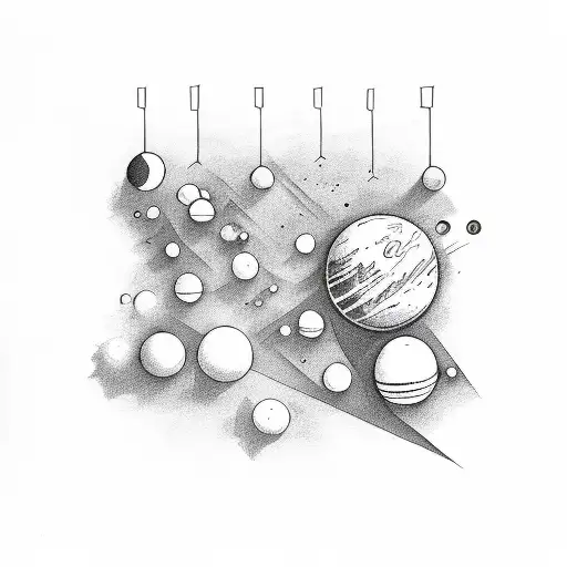 Parade Of The Planets In One Line