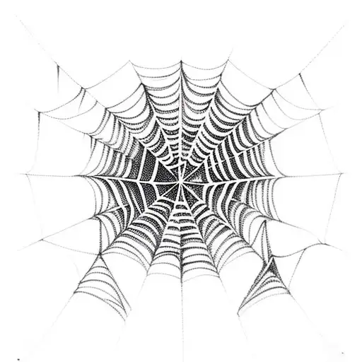 Spider Web With The Numbers 888 In The Middle Of It