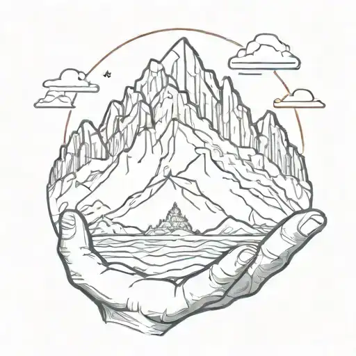 A Mountain In The Palm Of A Hand
