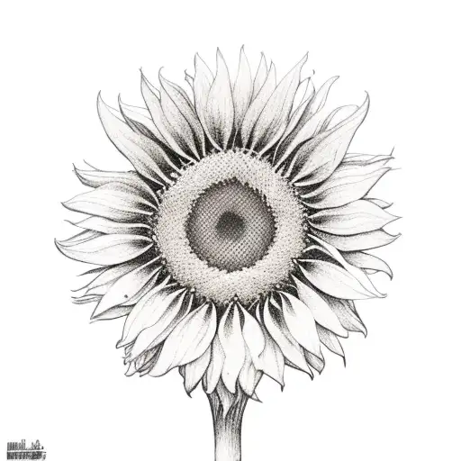 A Guitar Made Of Sunflowers