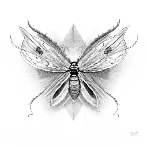 Death Moth Lots Of Eyes