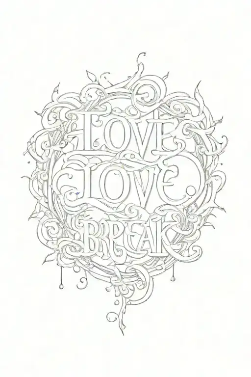 Love Break With Persian Font