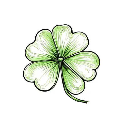 Four Leaf Clover Leaf
