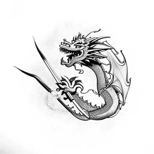 Dragon Who Blow Fire